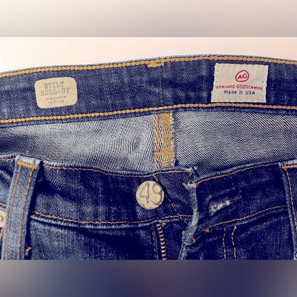 AG Adriano Goldschmied The Stilt Roll-up Ankle Jeans - Picture 3 of 7